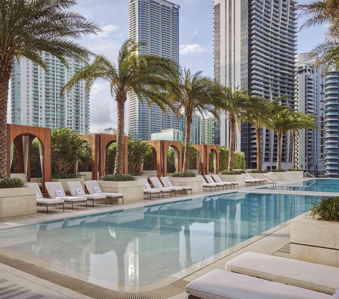 Wonderful King Suite With Pool At Sls Lux Brickell Miami Zewnętrze zdjęcie